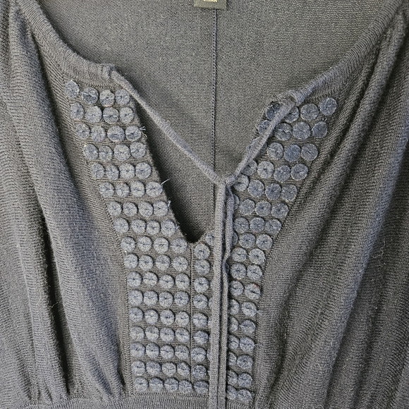 Banana Republic tie front navy dress Small - Picture 3 of 12